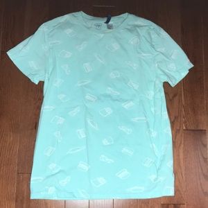 Aqua t-shirt